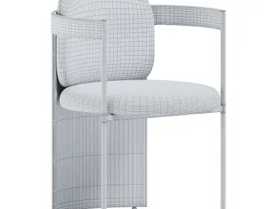 Chair Orma by Baxter 3D model