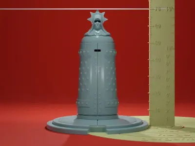 RELIC IRON MAIDEN CABINET SCATTER TERRAIN 3D print model
