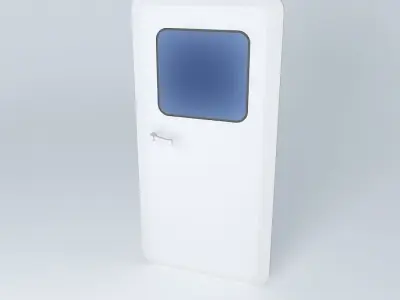 Ship Hatch Door Free 3D model