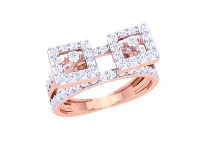 Women Ring  Render 3dm STL OBJ FBX Details 3D print model 150