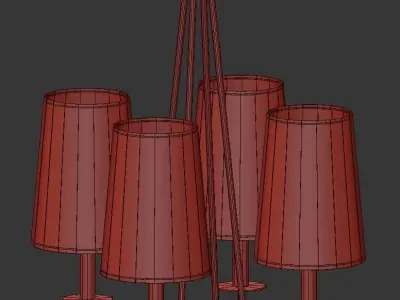 Keegan Chandelier 3D model