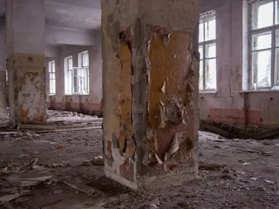 Photo Textures Reference Pack Abandoned and Old Destroyed House 3D model