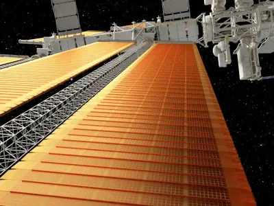  International Space Station (High Poly) 