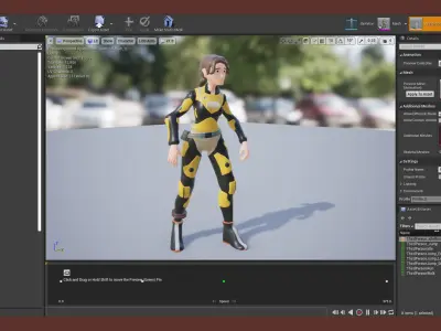 Polygon Sci-Fi Characters Low-poly 3D model