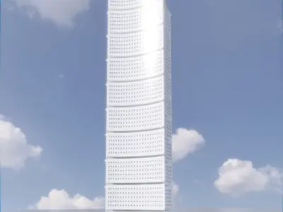 Parametric Building 1c14 3D model