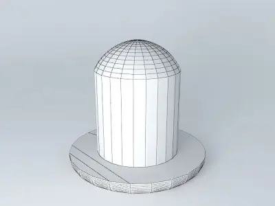 Windows metal ball Free 3D model
