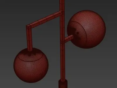 Orsjo Decostick Pendant Light 3D model