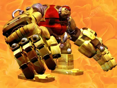 Mongrol 3D Character Model 3D model