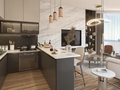 Penthouse design 3D model