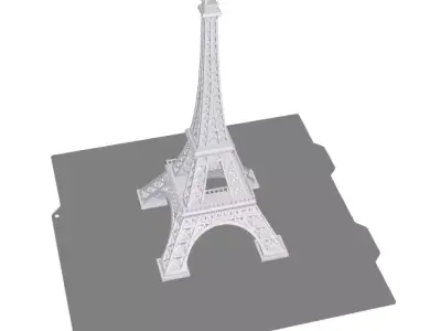 EiffelTower Free 3D print model