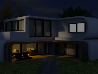 Garden House 3D model