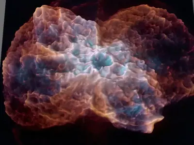 NGC 2440 3D SOFTWARE ANALYSIS 3D print model