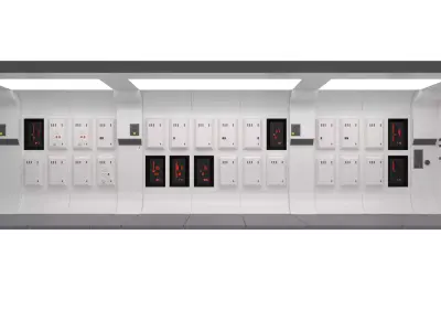 Tantive 4 left wall 1-12 scale Blackseries 3D print model