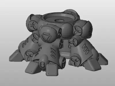 CHIBI-TECH SD - CENTURION CHASSIS 3D print model