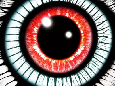 Orange Eye Textures Texture