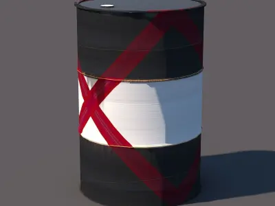 barrel - varil 3D model