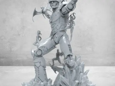 Sentinel Diorama 3 3D print model