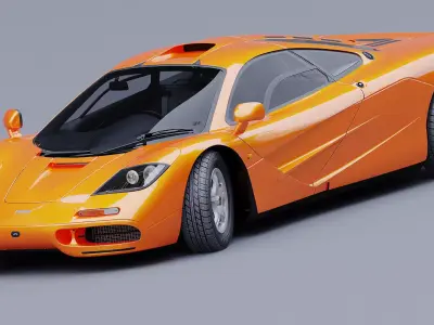 1993 McLaren F1 3D model