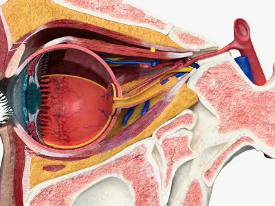 Human Eye Anatomy Cross Section 