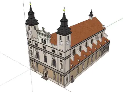Architecture-Religion-God-Culture-Temple-015 church 3D model