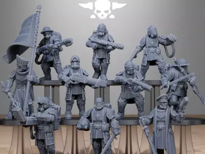 RoyalGuard Enforcers 3D print model