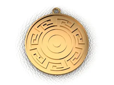 Light Weight Pendent collection 3D print model