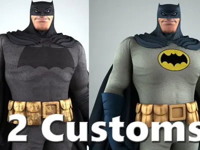 Batman - The dark knight returns 3D model