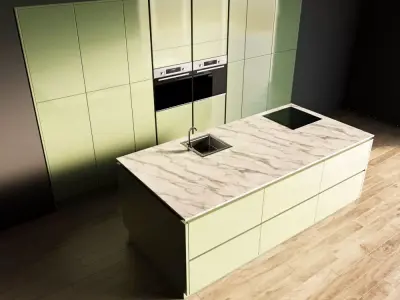 47-Kitchen11 glossy 4 3D model