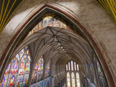 Gothic Nave Division Arches - ONLY  Low-poly 3D model