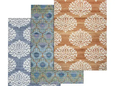 Rug Set 529 3D model