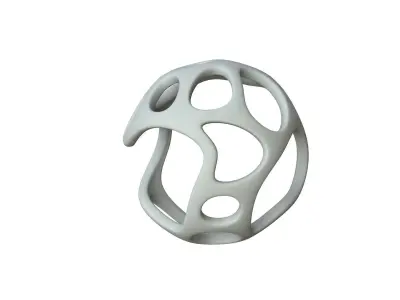 SciFi Cube Object No 39587 Low Poly Shape Texture