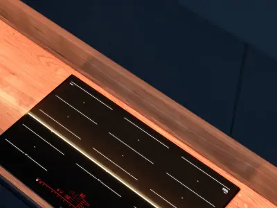 2 kitchen set Low-poly 3D model