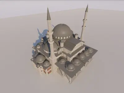 MOSQUE-Mosque 3D model