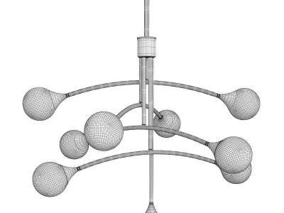 Marble Plafonds Low-poly 3D model