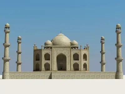 Taj Mahal 3D model  3D model