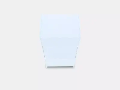 TROTTEN Cab w sliding doors-noticeboard Low-poly 3D model