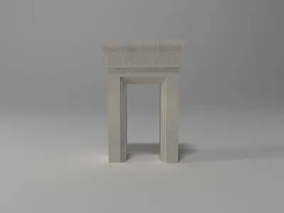 persian gate 3D model