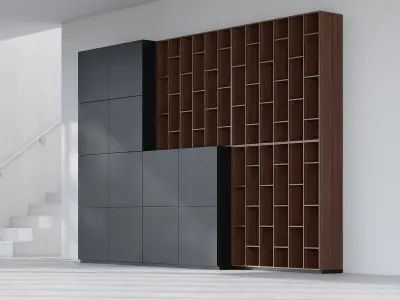 BookandLook Composition L33 3D model