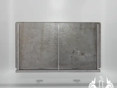 Game-ready Highway Sign Pack With Sign Template Low-poly 3D model