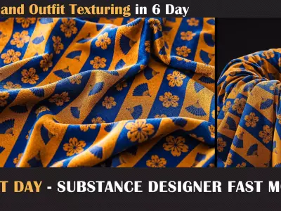 Cloth and Outfit Texturing in 6 Days - Master Class Texture