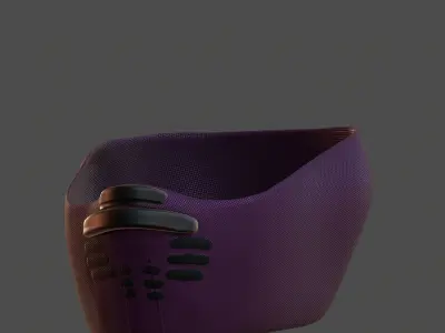 Gas mask helmet 3d model scifi Low-poly  Low-poly 3D model 170