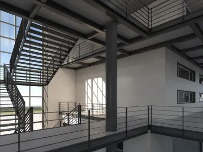 Warehouse 14 3D model