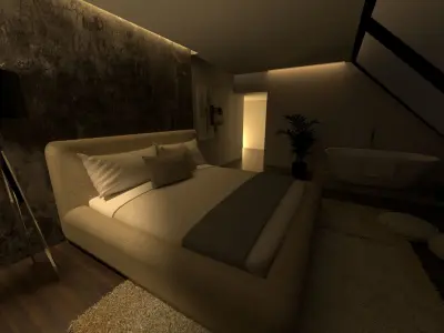BEDROOM DESIGN 3D model