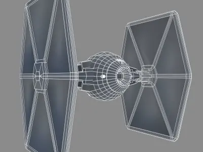 Star Wars TIE-Fighter 3D model