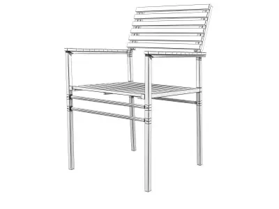 Echo Armchair 3D model