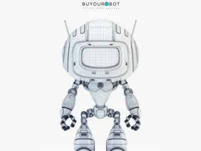 CUTE ALIEN ROBOT II 3D model