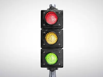 Traffic Light 3D model