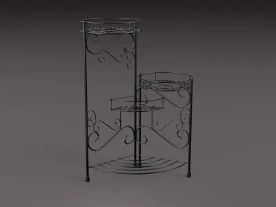 Plant Stand 3D model