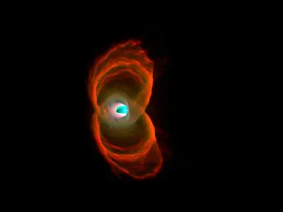 Hourglass Nebula 3D model