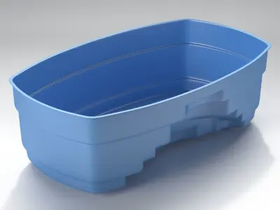 Swiming pool 6 3D model